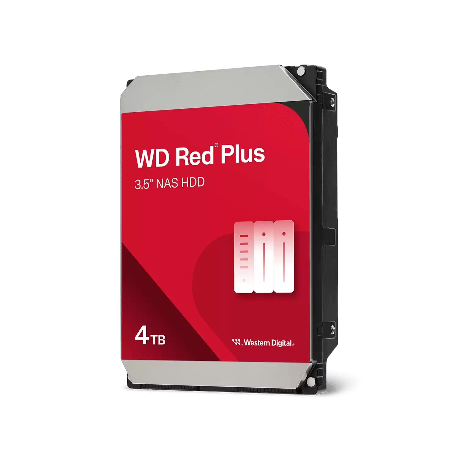 Disco Interno HDD WESTERN DIGITAL Red Plus 4TB 3.5" SATA 3.0 5400rpm